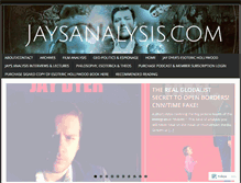 Tablet Screenshot of jaysanalysis.com